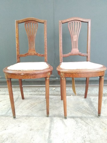 Coppia sedie napoleone iii - coppia,