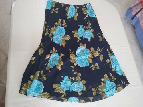 Gonna voile nera - , estiva