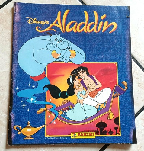 Aladdin disney album panini - aladdin,