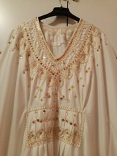 Caftano Donna  tunica arabo  elegante Tg 46, DISPONIBILE