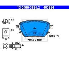 Kit pastiglie freno, freno a
