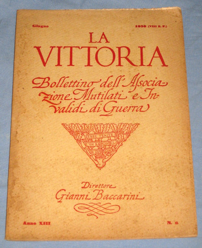 Vittoria giugno 1930 - giugno,