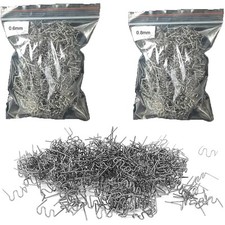 1000 Graffette in Acciaio per Pistola Saldatrice Plastica per Paraurti Auto ecc.