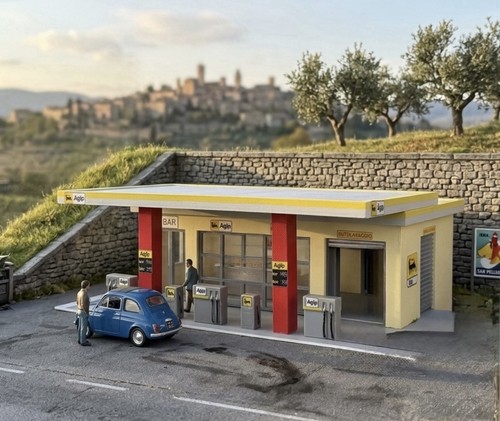 Train kit benzinaio stile - train,