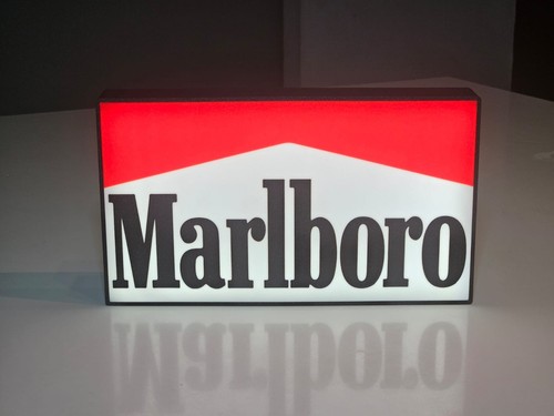 Marlboro luce led lightbox - marlboro, led,lightbox