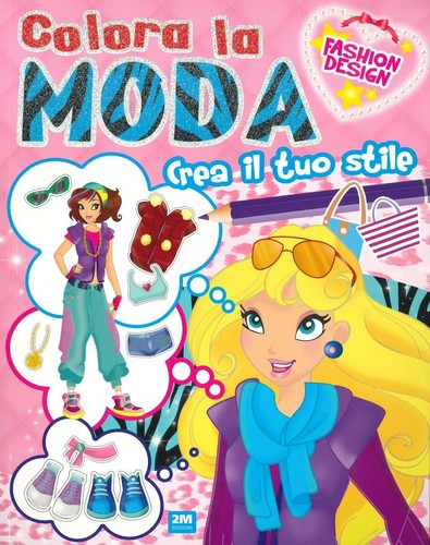 Libri colora moda crea il - moda,