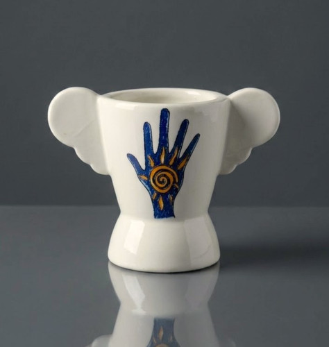 Vaso mano ugo pietra 1998 - mano,