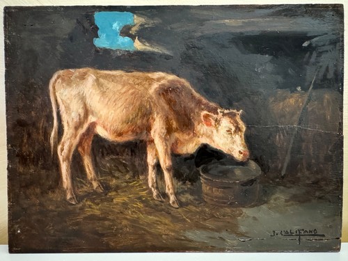 Dipinto olio john - a,