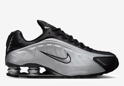 Nike shox shoes - nike, metallic