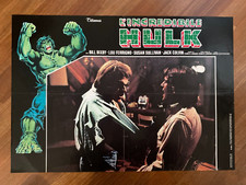 42S,FOTOBUSTA,poster L'INCREDIBILE HULK The Incredible LOU FERRIGNO MARVEL 1980