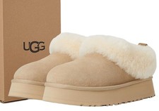 Ciabatte ciabatte donna nuove con scatola 100% marca UGG Tazzelle semi senape soffici