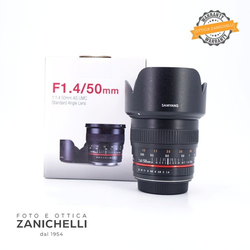 Samyang 50mm as - f/1.4, umc