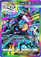 Mega Blastoise Rainbow Rare