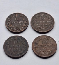 Monete regno italia lotto - lotto, 4