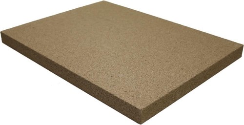 Piastre vermiculite 25 - piastre, mm