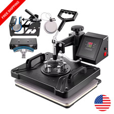 Macchina pressa di calore 8 in