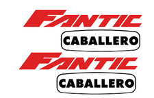 adesivi Moto - 4  adesivi Fantic Caballero - stickers Fantic Caballero