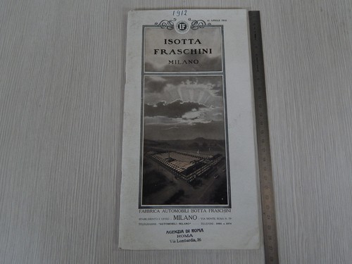Brochure originale 1912 - brochure,