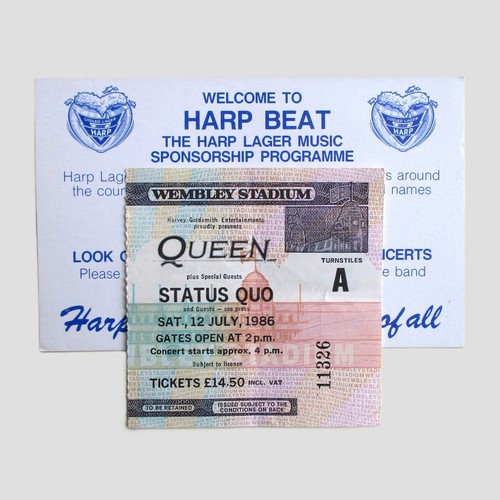 Queen wembley 1986 concert - wembley,