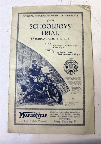 Schoolboys trial programma - trial,