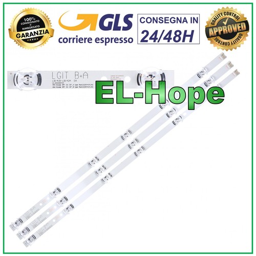 Kit barre strip led - 3, tv