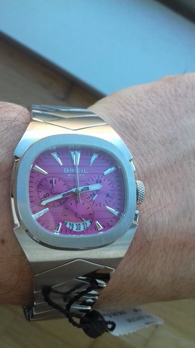 Breil chronograph bw0298 pink - chronograph,