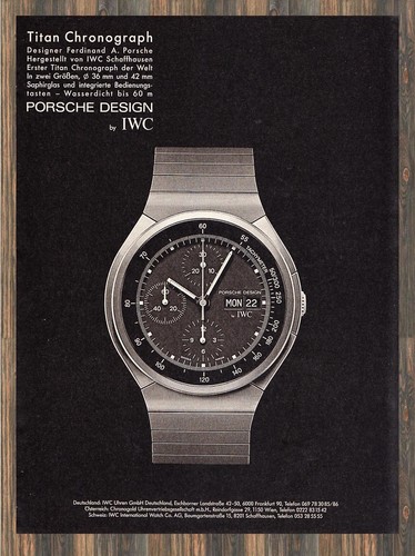Iwc porsche design - design,
