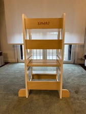 KYWAI Torre Montessoriana Bambini Premium in Legno Massello Naturale