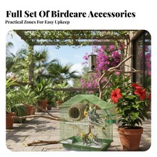 Gabbia per Pappagall'li dotato