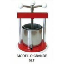 TORCHIETTO GRANDE IN ACCIAIO INOX 5 LT PREMITUTTO SPREMITUTTO POMODORI AGRUMI