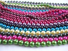 Colorato collana di perle lunga grande Colore a scelta Post speciale