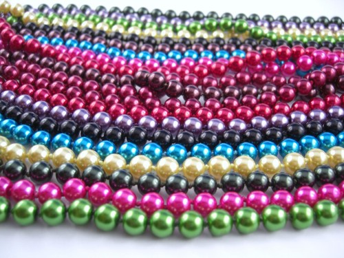 Colorato collana perle - collana,