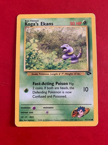 Lotto carte pokemon koga - carte, koga’s