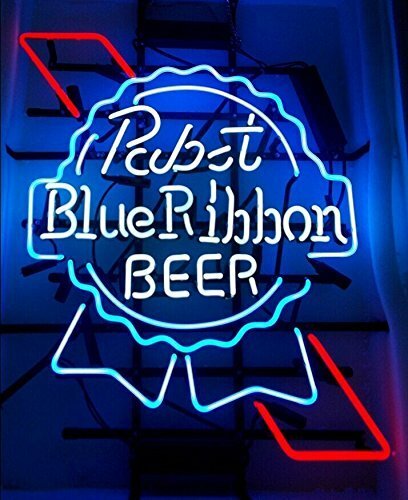 Pabst blue ribbon beer - blue, 24"x20"