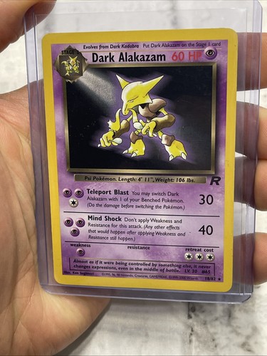 Dark alakazam lp - 18/82,