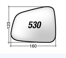 Per Opel Mokka da 2012 Vetro