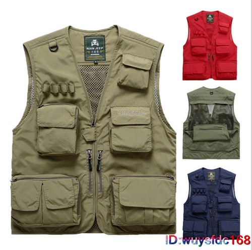 Gilet utilità multitasche