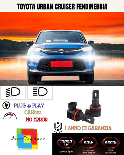 Kit led h11 toyota urban - 💫kit,