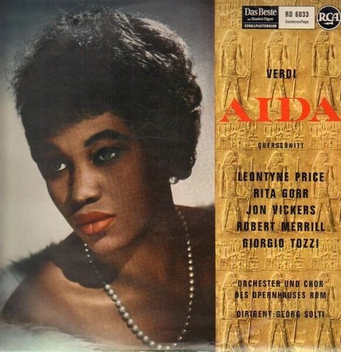 Giuseppe verdi aida rca vinyl - verdi,