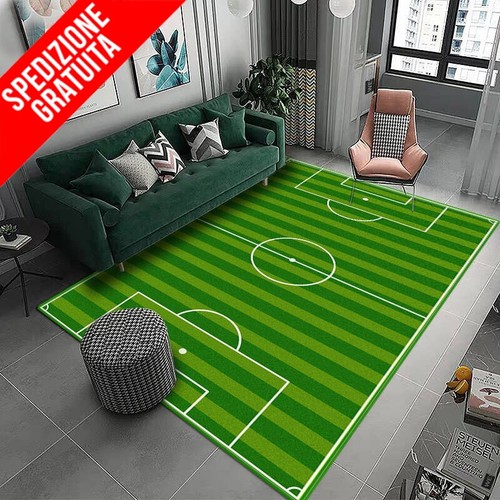 Tappeto campo calcio - campo, 3d