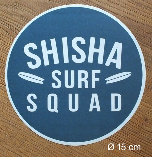 Adesivo shisha surf squad - shisha,