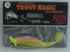 Strikeking STM18-860 Pollo Elettrico Testa Chartru 1/8 oz Trota Magic Spinnerbait