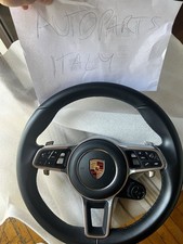 Volante Originale Porsche Panamera Cayenne 971 Completo Di Airbag Sport Chrono