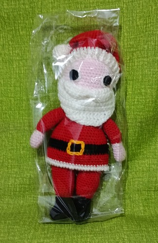 Babbo natale amigurumi pupazzo - amigurumi,
