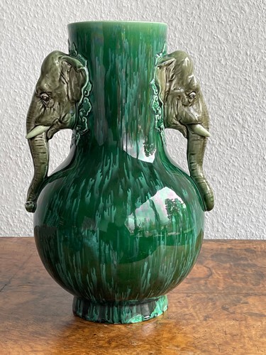Raro vaso sfarzoso ceramica - in,