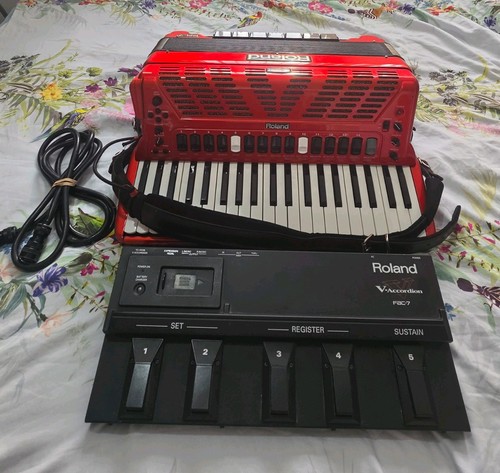 Fisarmonica basso roland 7 - roland, fr-7