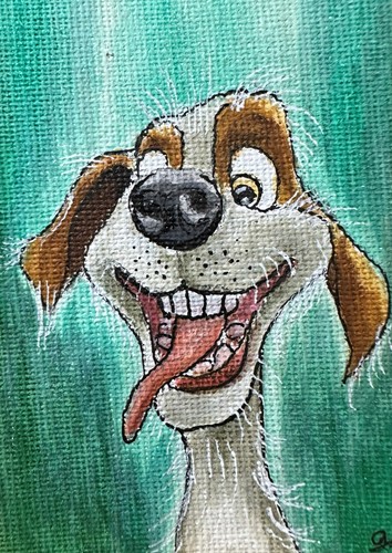 Aceo originale dipinto - originale,