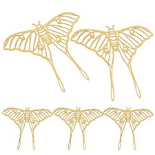  5 pezzi di ciondoli a farfalla in rame per artigianato, parti di ricambio per