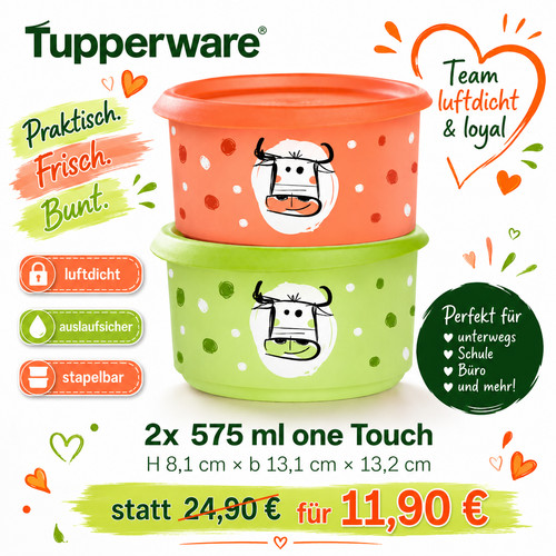 Tupperware 575 ml - tupperware, 2x