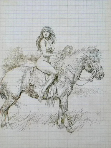 Paolo serpieri cavalière - la,